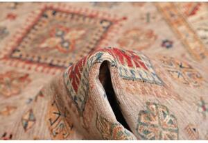 Tappeto Kazak Fine Geometrico Beige Blu 101x148 Cm