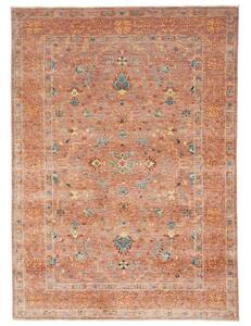 Tappeto Zigler Fine Floreale Ruggine Beige 164x231 Cm
