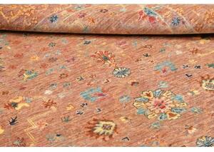 Tappeto Zigler Fine Floreale Ruggine Beige 164x231 Cm