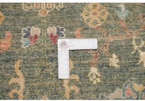 Tappeto Zigler Fine Floreale Verde Petrolio Blu 97x154 Cm