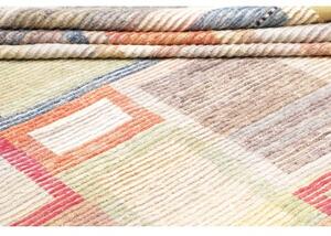 Tappeto Berbero Geometrico Beige Multicolore 280x362 Cm