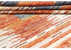 Tappeto Berbero Geometrico Ruggine Blu 255x313 Cm