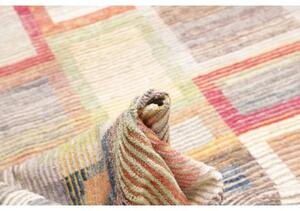 Tappeto Berbero Geometrico Beige Multicolore 280x362 Cm