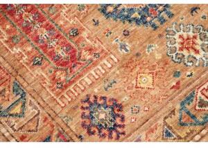 Tappeto Floralia Geometrico Ruggine Blu 76x124 Cm