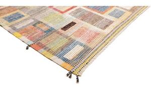 Tappeto Berbero Geometrico Beige Multicolore 280x362 Cm