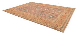 Tappeto Floralia Stilizzato Ruggine Blu 272x379 Cm