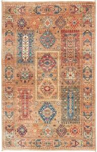 Tappeto Floralia Geometrico Ruggine Blu 76x124 Cm