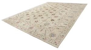 Tappeto Zigler Fine Floreale Beige Multicolore 396x491 Cm