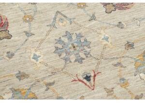 Tappeto Zigler Fine Floreale Beige Multicolore 396x491 Cm