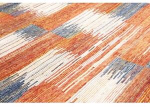 Tappeto Berbero Geometrico Ruggine Blu 255x313 Cm