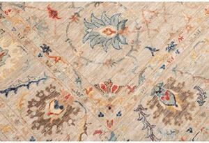 Tappeto Zigler Fine Stilizzato Beige Blu 272x365 Cm