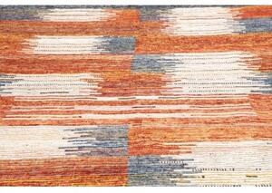 Tappeto Berbero Geometrico Ruggine Blu 255x313 Cm
