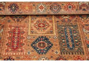 Tappeto Floralia Geometrico Marrone Ruggine Blu 78x129 Cm