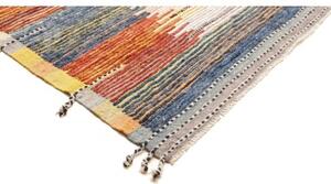Tappeto Berbero Geometrico Ruggine Blu 255x313 Cm