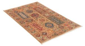 Tappeto Floralia Geometrico Ruggine Blu 76x124 Cm
