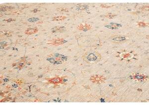 Tappeto Zigler Fine Stilizzato Beige Blu 272x365 Cm