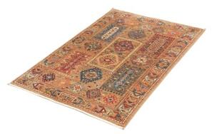 Tappeto Floralia Geometrico Ruggine Blu 76x124 Cm