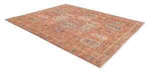 Tappeto Floralia Geometrico Ruggine Blu 238x290 Cm