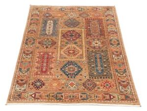 Tappeto Floralia Geometrico Ruggine Blu 76x124 Cm