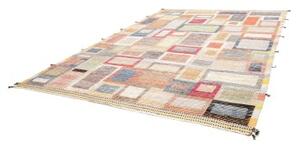Tappeto Berbero Geometrico Beige Multicolore 280x362 Cm