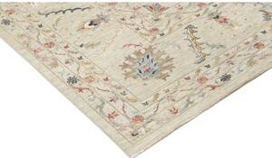 Tappeto Zigler Fine Floreale Beige Multicolore 396x491 Cm