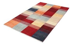 Tappeto Mosaic Patchwork Rosso Beige 116x175 Cm