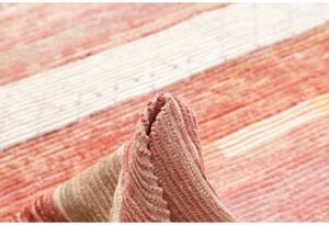 Tappeto Berbero Geometrico Rosso Mattone Rosa Antico 292x424 Cm