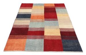 Tappeto Mosaic Patchwork Rosso Beige 116x175 Cm
