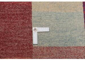 Tappeto Mosaic Geometrico Rosso Azzurro 120x181 Cm