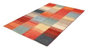 Tappeto Mosaic Geometrico Rosso Azzurro 120x181 Cm