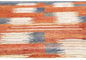 Tappeto Berbero Geometrico Ruggine Blu 253x316 Cm
