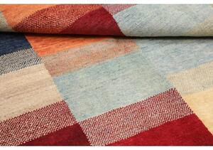 Tappeto Mosaic Patchwork Rosso Beige 116x175 Cm
