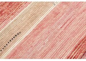 Tappeto Berbero Geometrico Rosso Mattone Rosa Antico 292x424 Cm