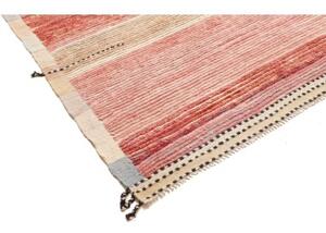 Tappeto Berbero Geometrico Rosso Mattone Rosa Antico 292x424 Cm