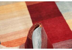 Tappeto Mosaic Patchwork Rosso Beige 116x175 Cm