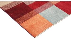 Tappeto Mosaic Patchwork Rosso Beige 116x175 Cm