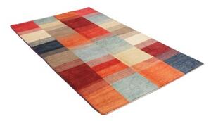 Tappeto Mosaic Patchwork Rosso Arancione 118x180 Cm