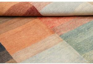 Tappeto Mosaic Geometrico Multicolore Beige 142x190 Cm