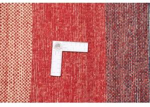 Tappeto Mosaic Patchwork Rosso Azzurro 140x182 Cm