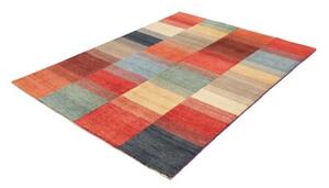 Tappeto Mosaic Patchwork Rosso Azzurro 140x182 Cm