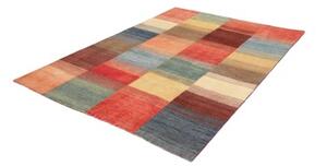 Tappeto Mosaic Geometrico Rosso Blu 163x220 Cm
