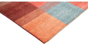 Tappeto Mosaic Geometrico Multicolore Rosso 200x292 Cm