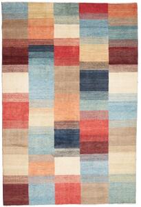 Tappeto Mosaic Geometrico Blu Rosso 199x296 Cm