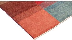 Tappeto Mosaic Patchwork Rosso Beige 145x202 Cm