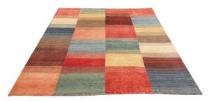 Tappeto Mosaic Geometrico Rosso Blu 163x220 Cm