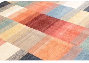 Tappeto Mosaic Geometrico Multicolore Rosso 200x292 Cm