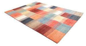 Tappeto Mosaic Geometrico Multicolore Rosso 200x292 Cm