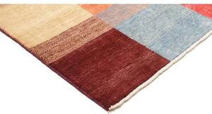 Tappeto Mosaic Geometrico Blu Rosso 199x296 Cm