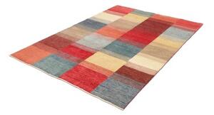 Tappeto Mosaic Patchwork Rosso Beige 145x202 Cm