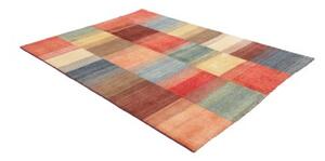 Tappeto Mosaic Geometrico Rosso Blu 163x220 Cm